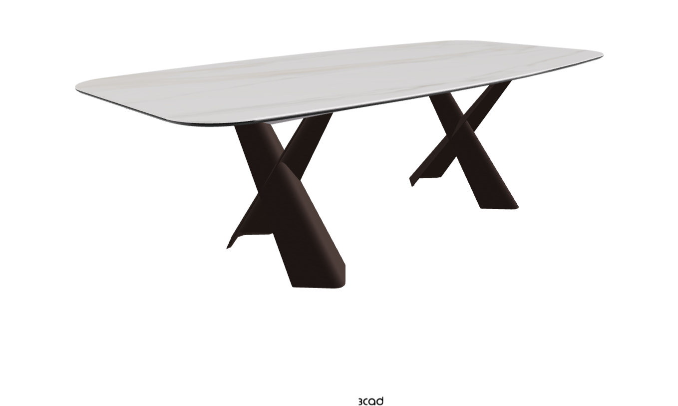 Cattelan Italia Mad Max Keramik Barrel Shaped Dining Table