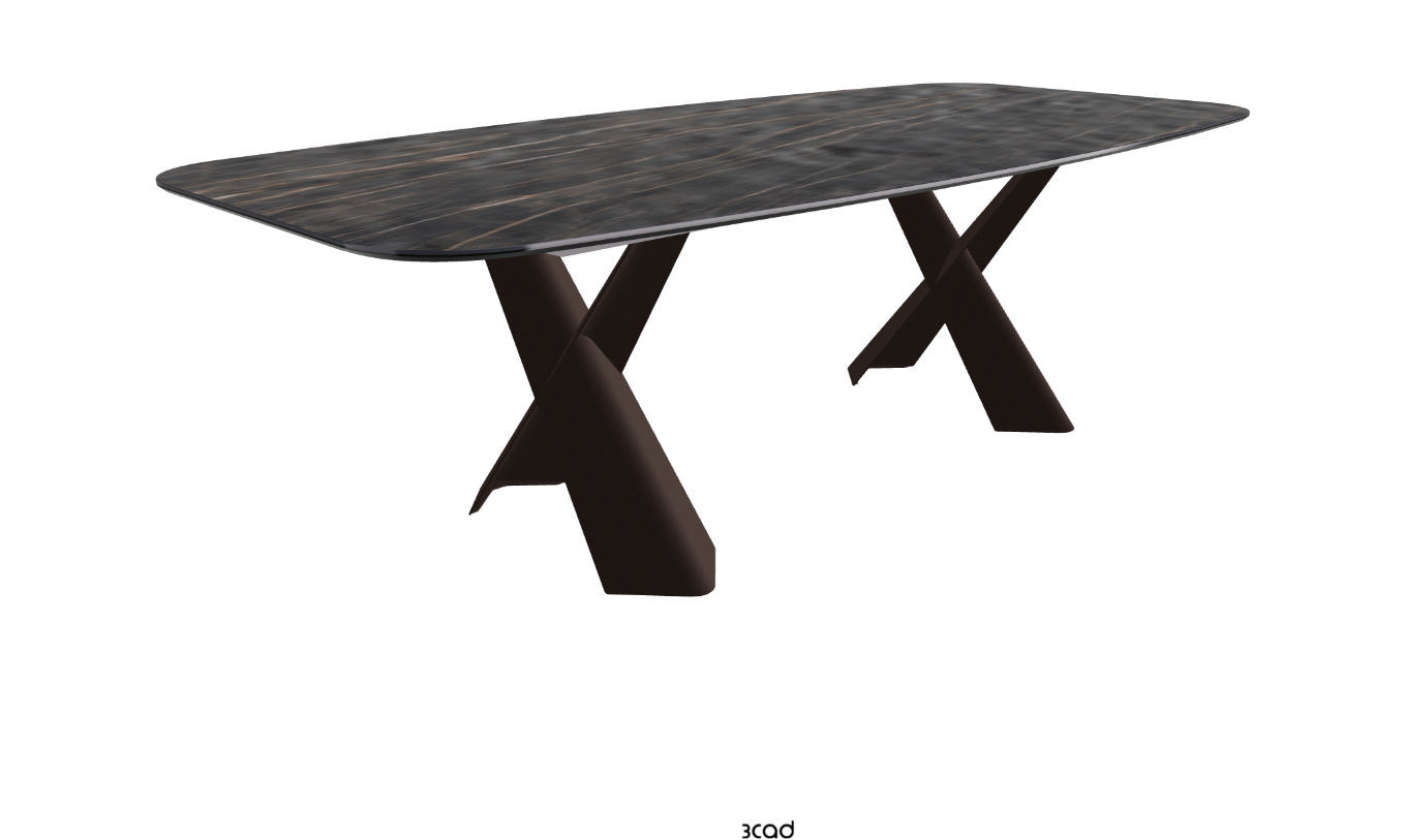 Cattelan Italia Mad Max Keramik Barrel Shaped Dining Table