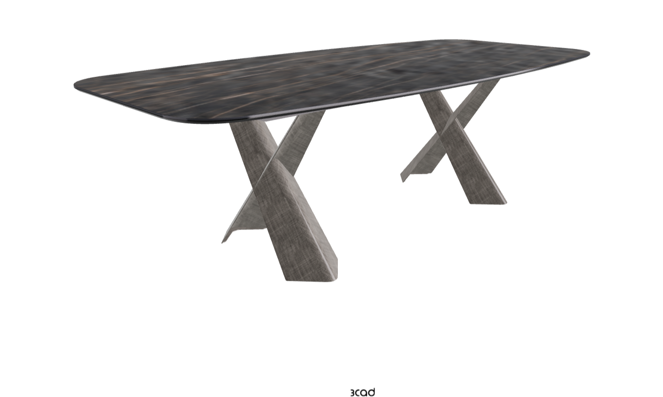 Cattelan Italia Mad Max Keramik Barrel Shaped Dining Table