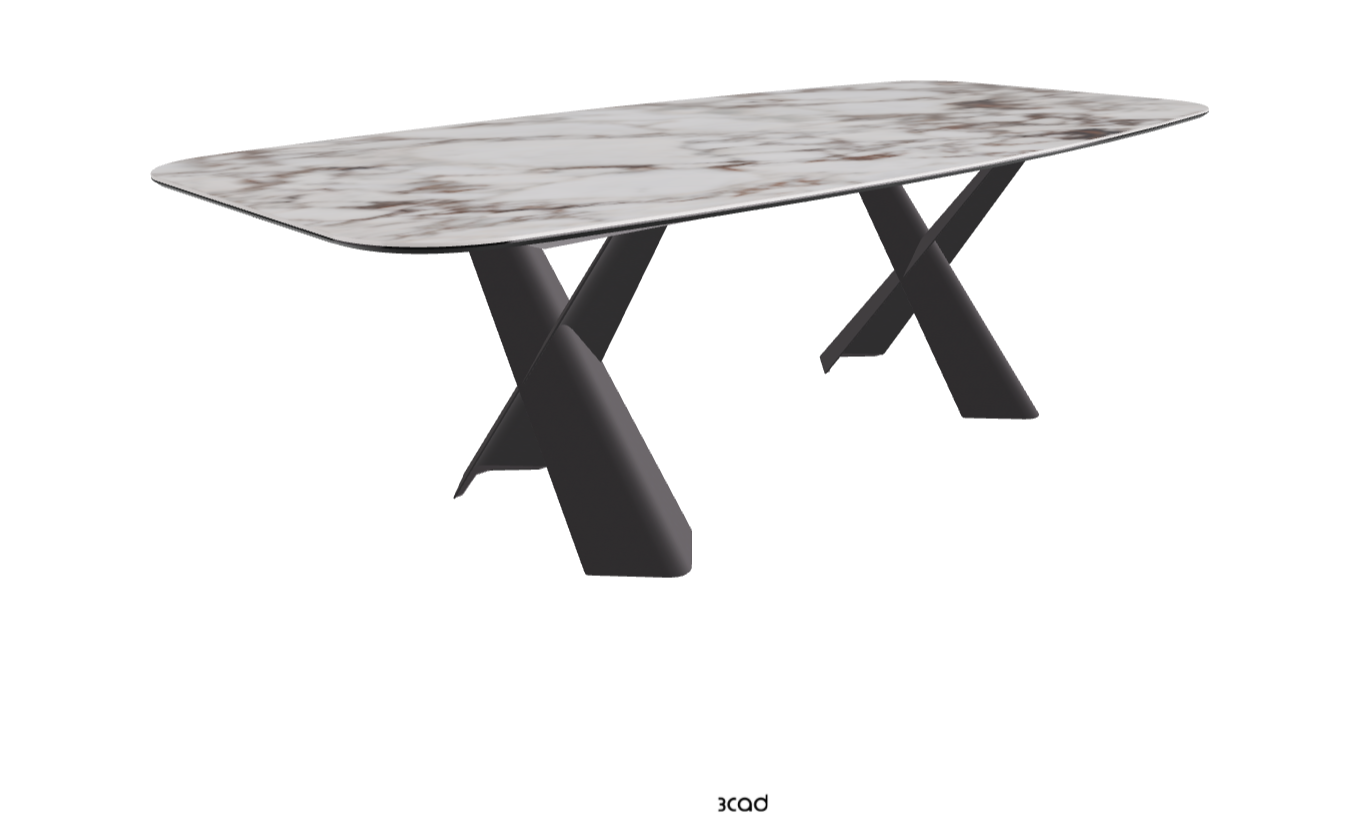 Cattelan Italia Mad Max Keramik Barrel Shaped Dining Table