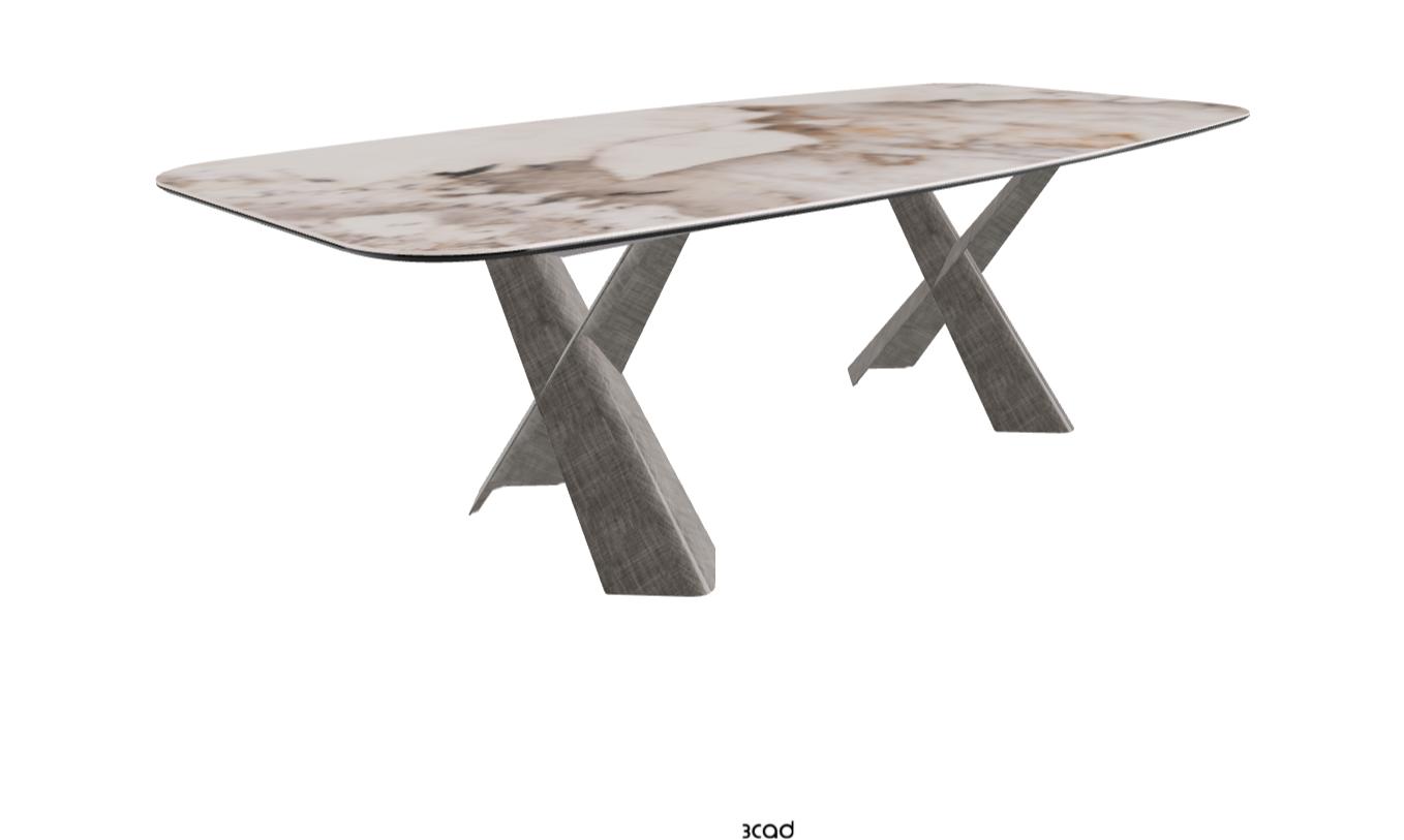 Cattelan Italia Mad Max Keramik Barrel Shaped Dining Table
