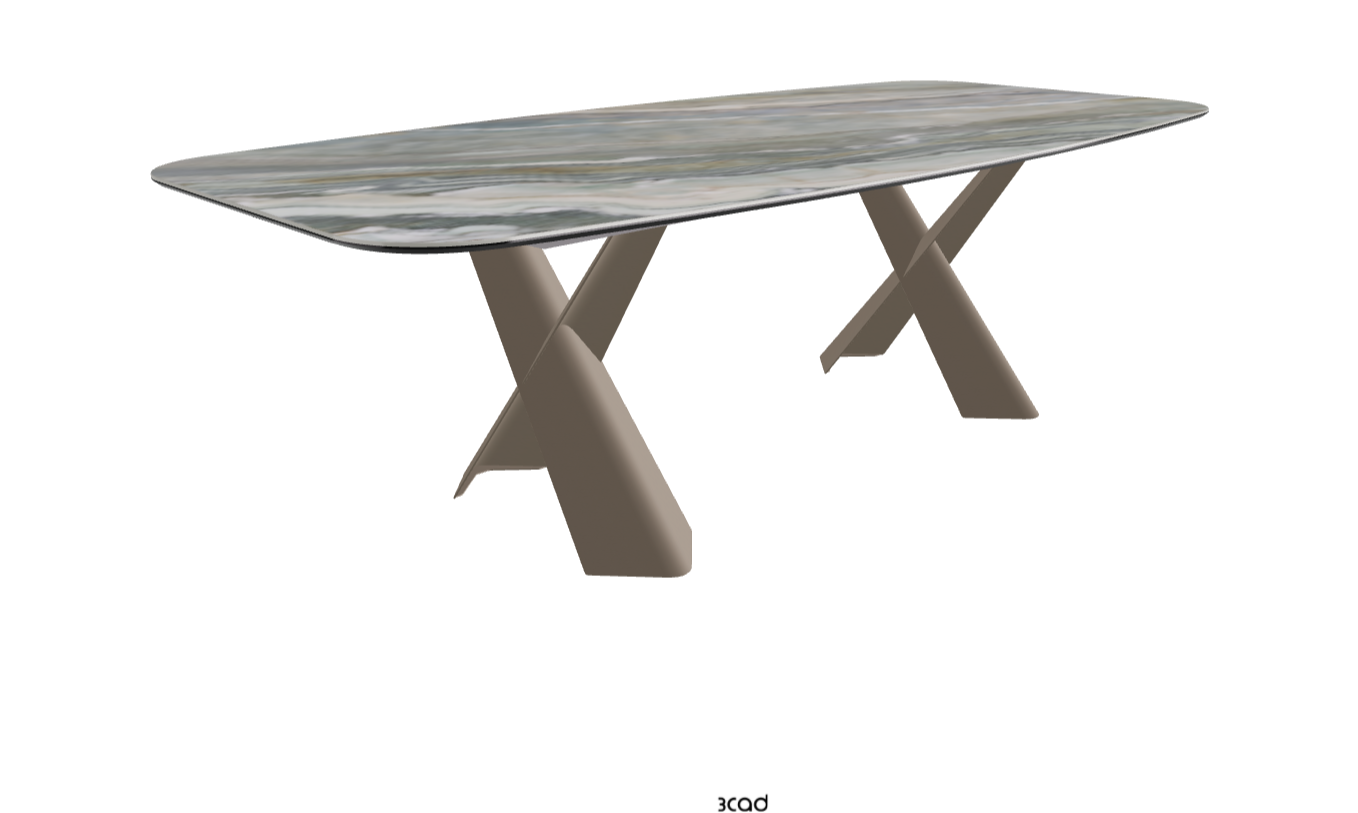 Cattelan Italia Mad Max Keramik Barrel Shaped Dining Table