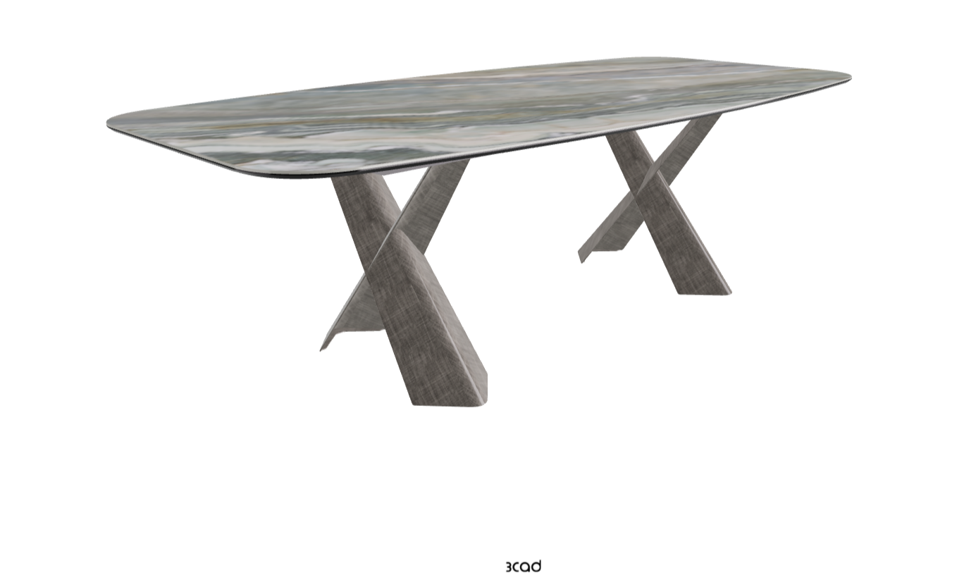 Cattelan Italia Mad Max Keramik Barrel Shaped Dining Table