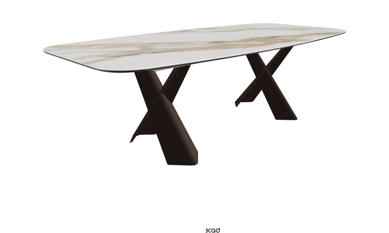 Cattelan Italia Mad Max Keramik Barrel Shaped Dining Table