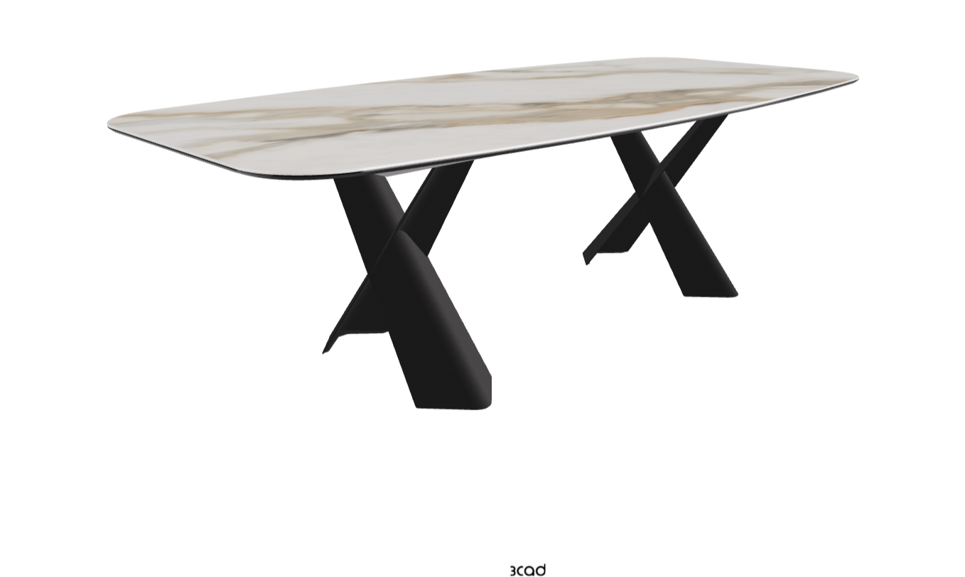 Cattelan Italia Mad Max Keramik Barrel Shaped Dining Table