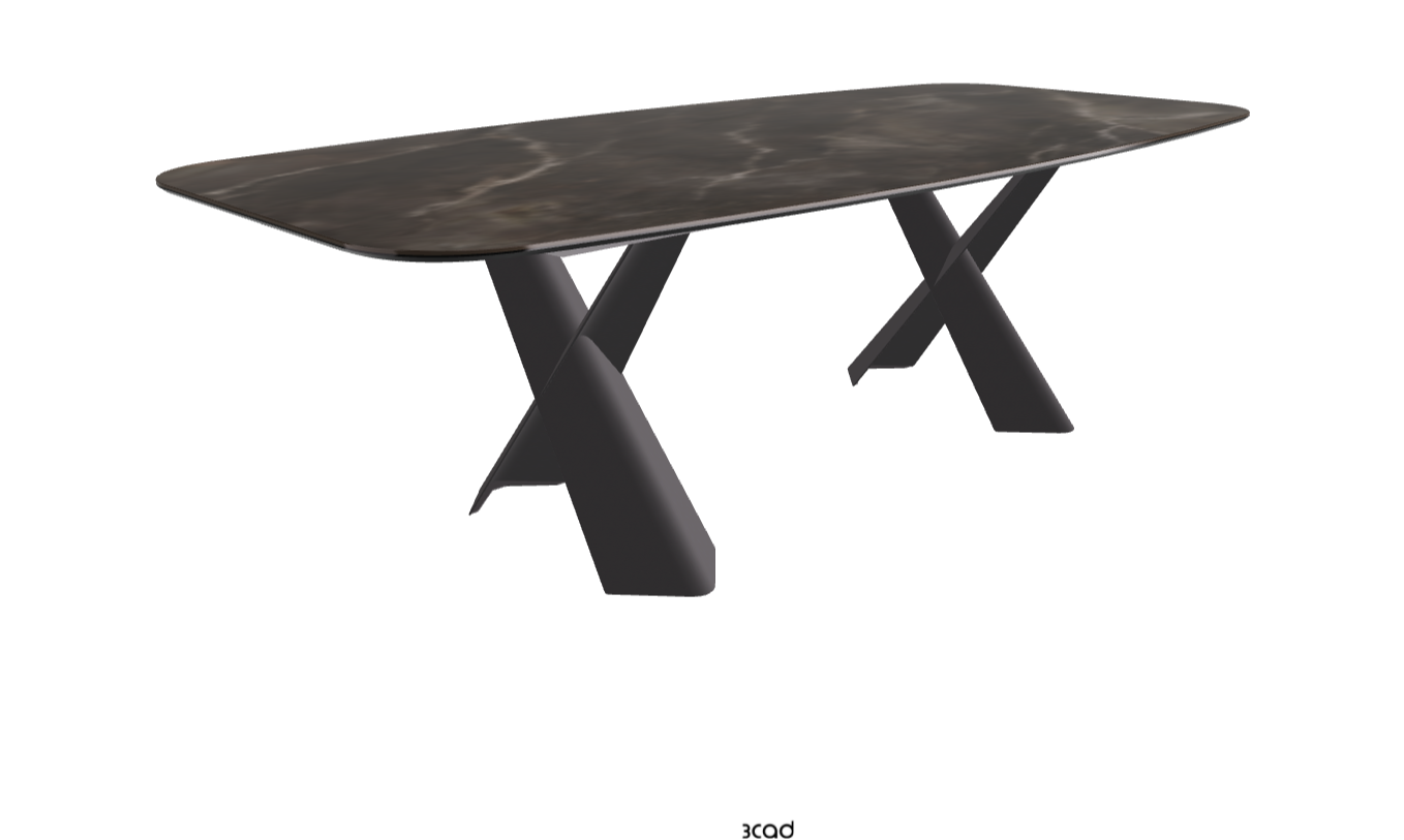 Cattelan Italia Mad Max Keramik Barrel Shaped Dining Table