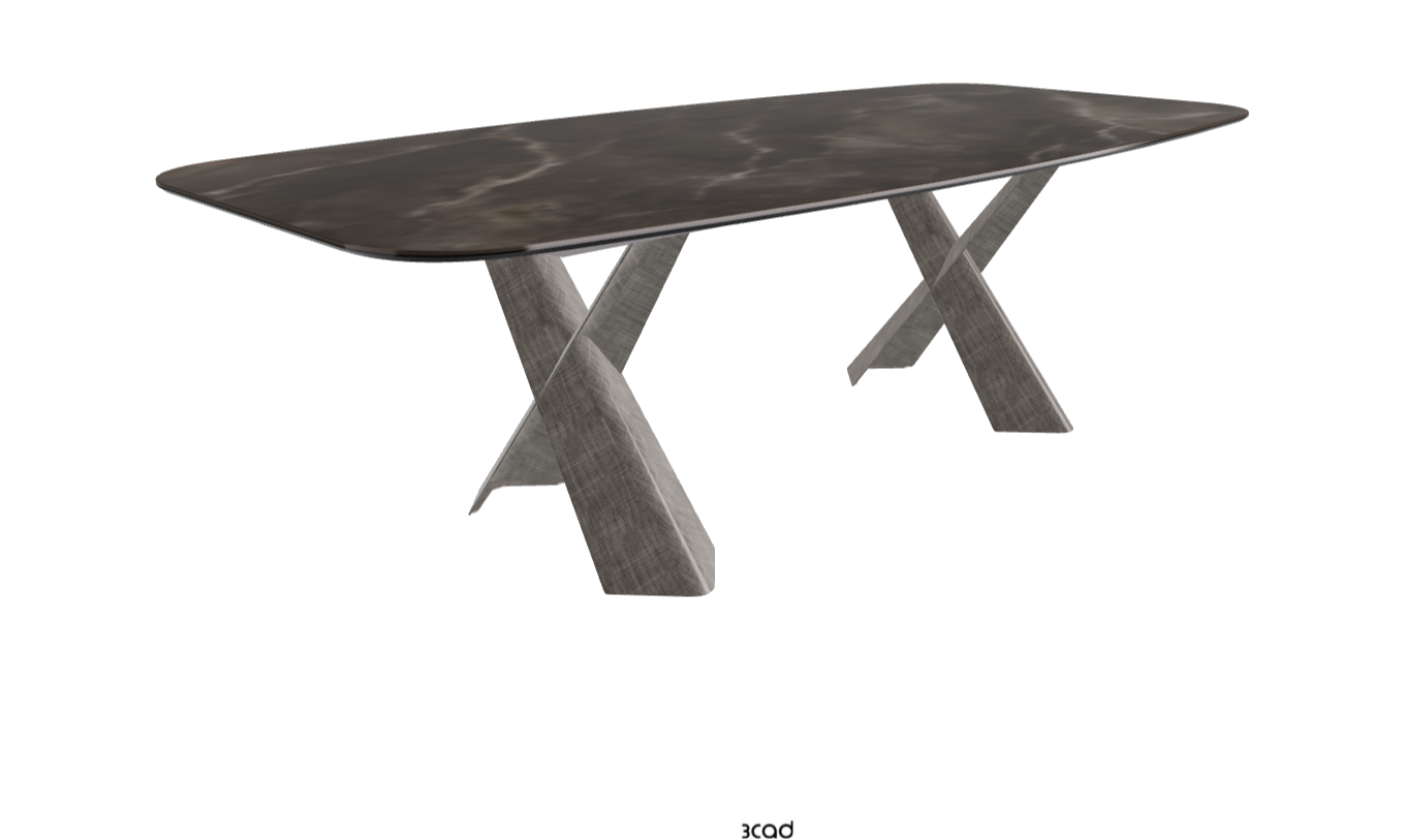Cattelan Italia Mad Max Keramik Barrel Shaped Dining Table