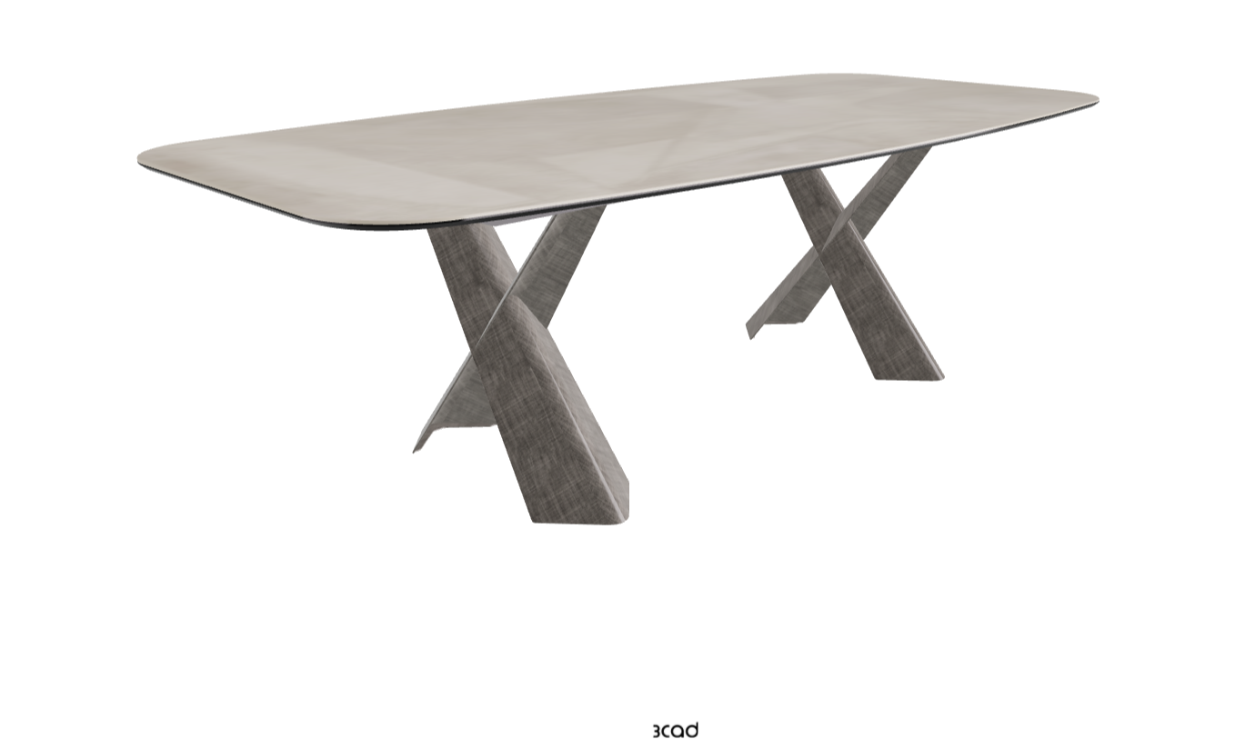 Cattelan Italia Mad Max Keramik Barrel Shaped Dining Table