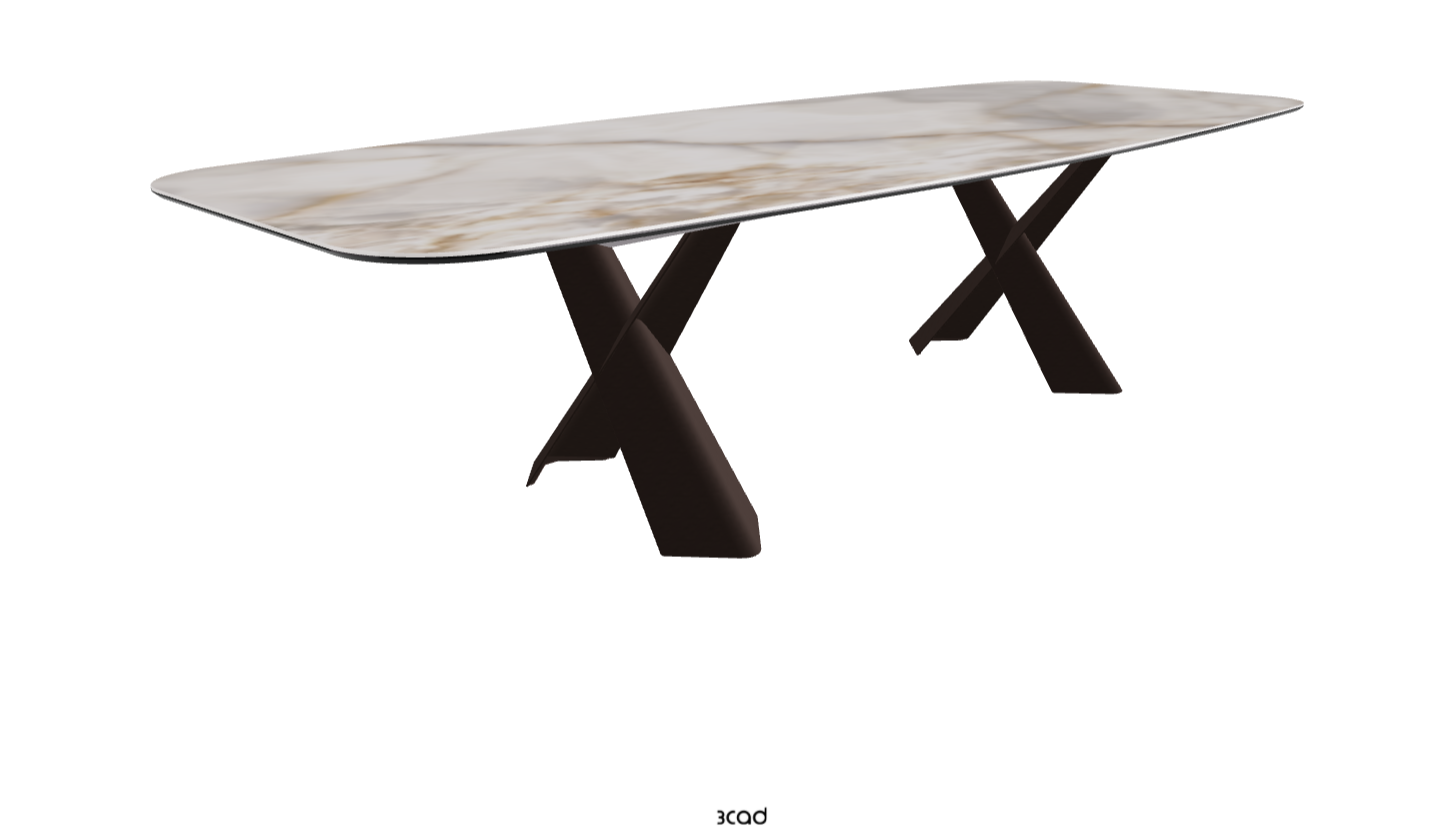 Cattelan Italia Mad Max Keramik Barrel Shaped Dining Table