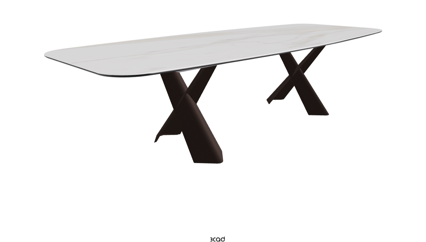Cattelan Italia Mad Max Keramik Barrel Shaped Dining Table