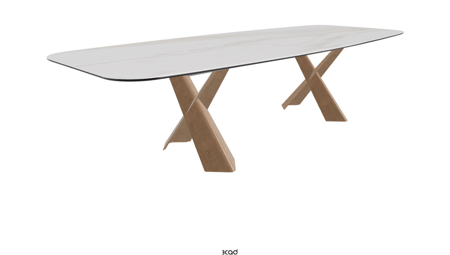 Cattelan Italia Mad Max Keramik Barrel Shaped Dining Table