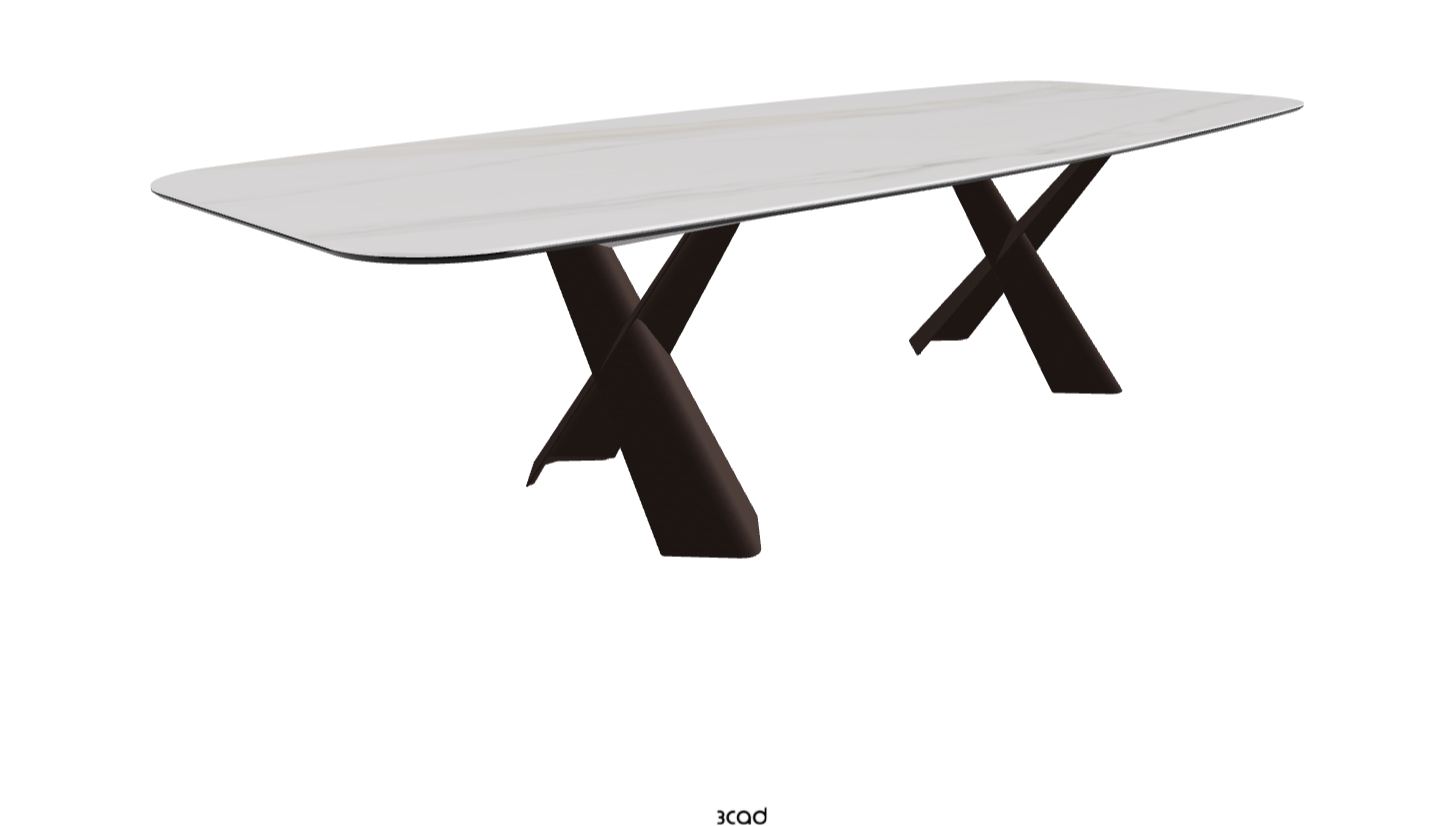 Cattelan Italia Mad Max Keramik Barrel Shaped Dining Table