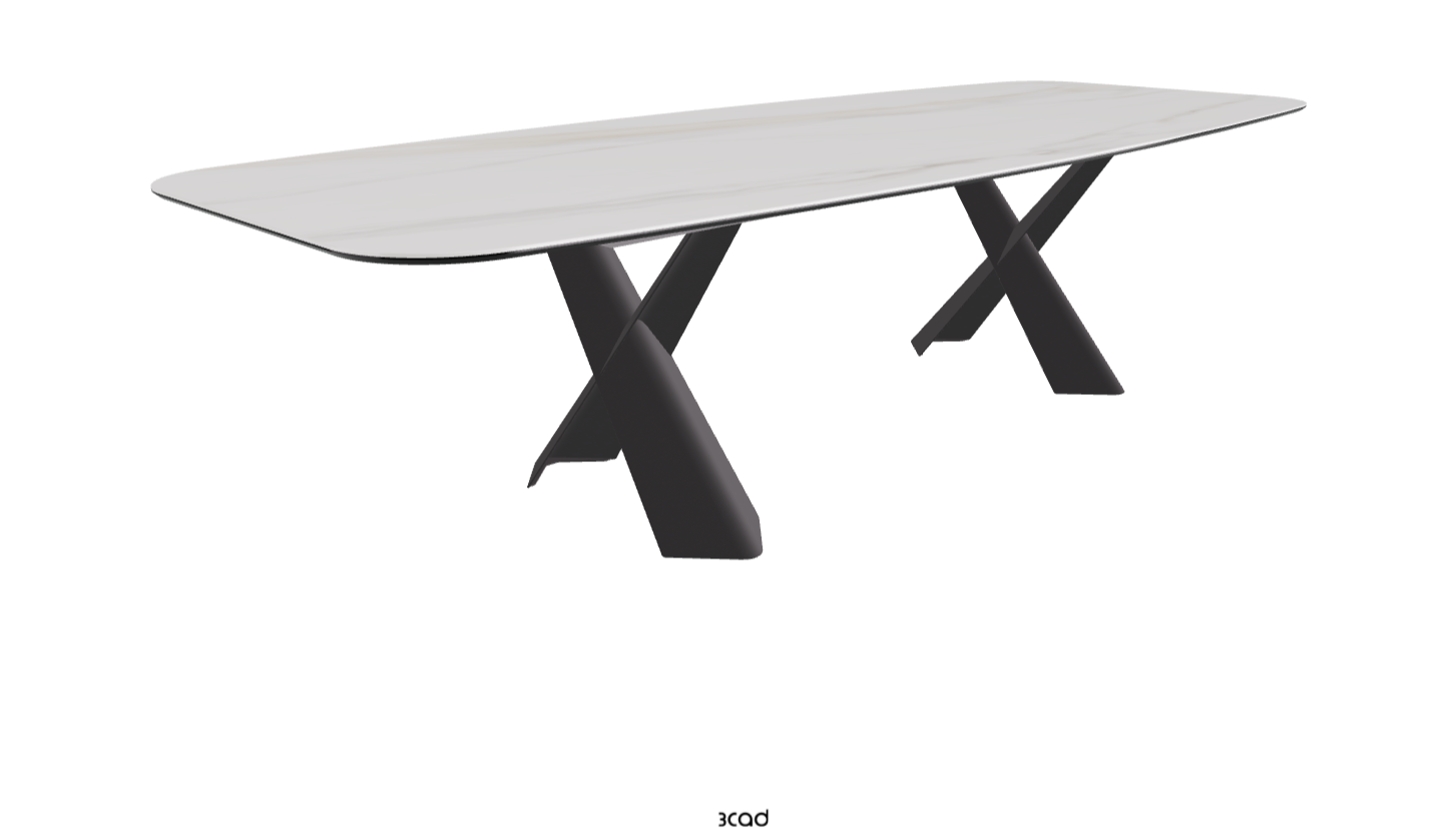 Cattelan Italia Mad Max Keramik Barrel Shaped Dining Table