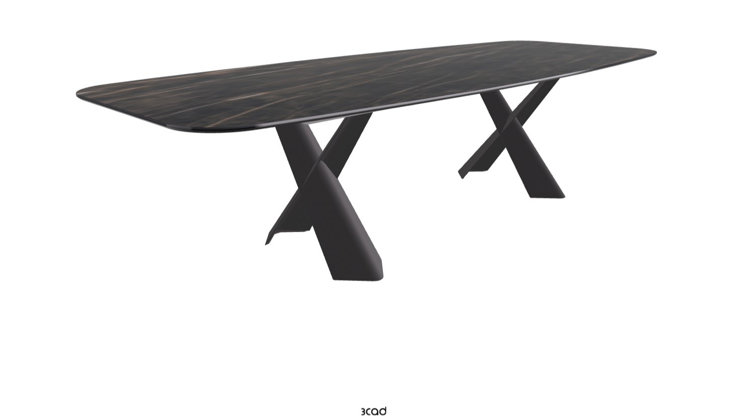 Cattelan Italia Mad Max Keramik Barrel Shaped Dining Table