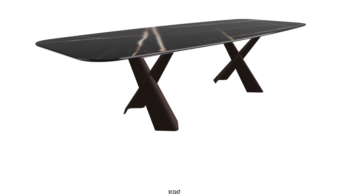 Cattelan Italia Mad Max Keramik Barrel Shaped Dining Table
