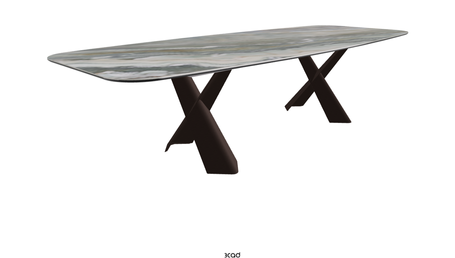 Cattelan Italia Mad Max Keramik Barrel Shaped Dining Table