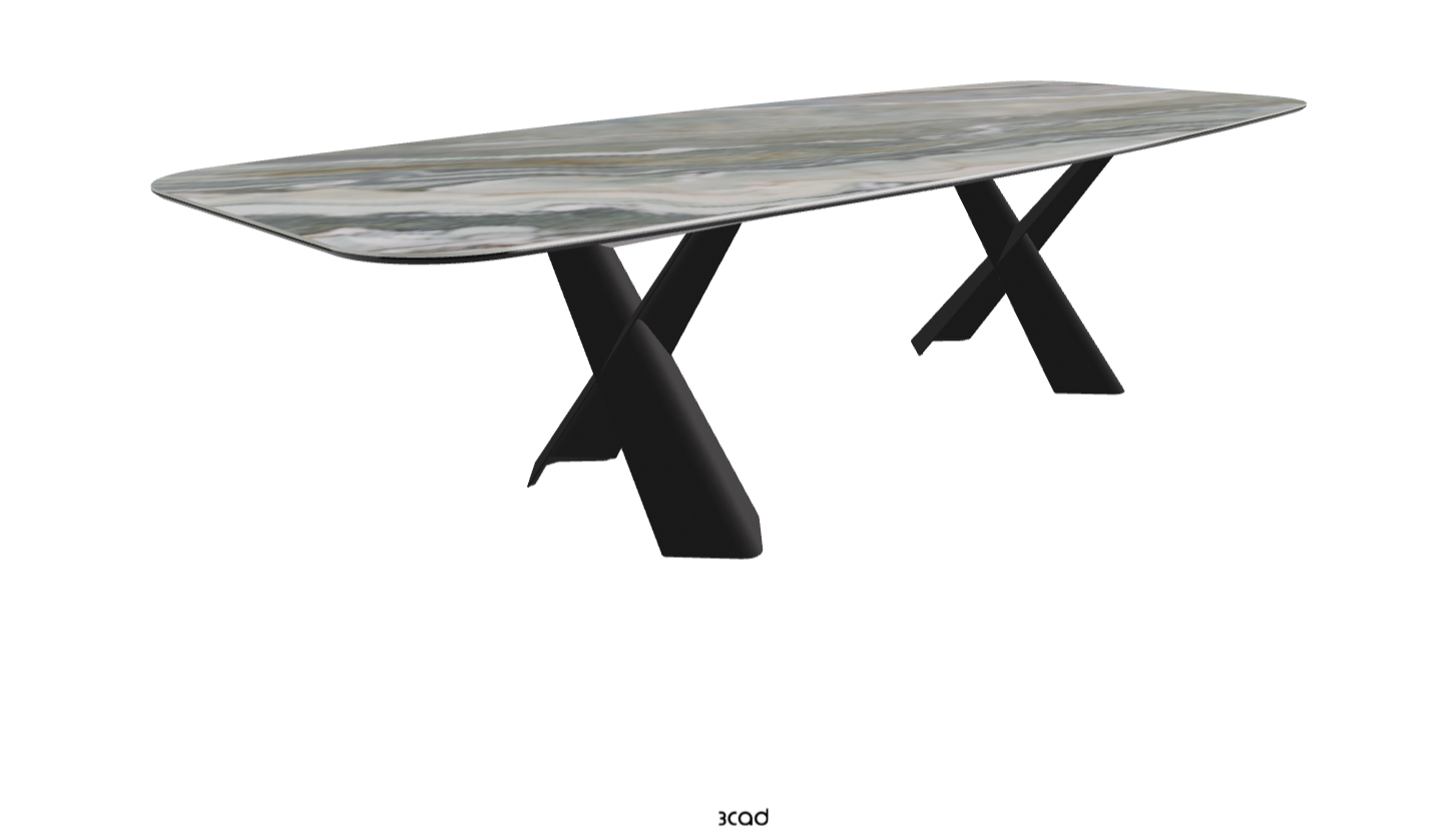 Cattelan Italia Mad Max Keramik Barrel Shaped Dining Table