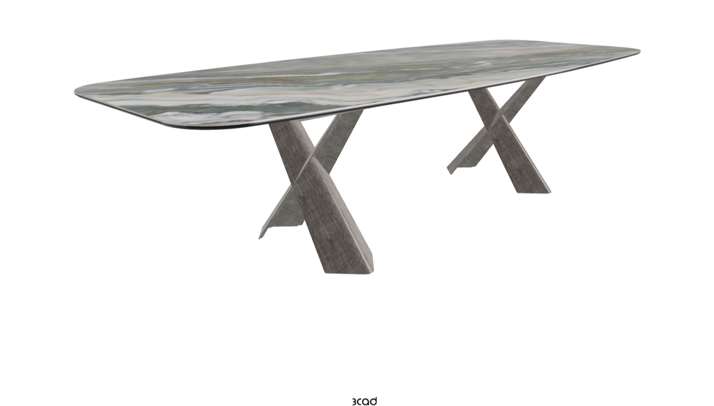 Cattelan Italia Mad Max Keramik Barrel Shaped Dining Table
