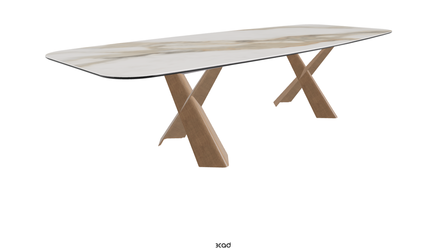Cattelan Italia Mad Max Keramik Barrel Shaped Dining Table