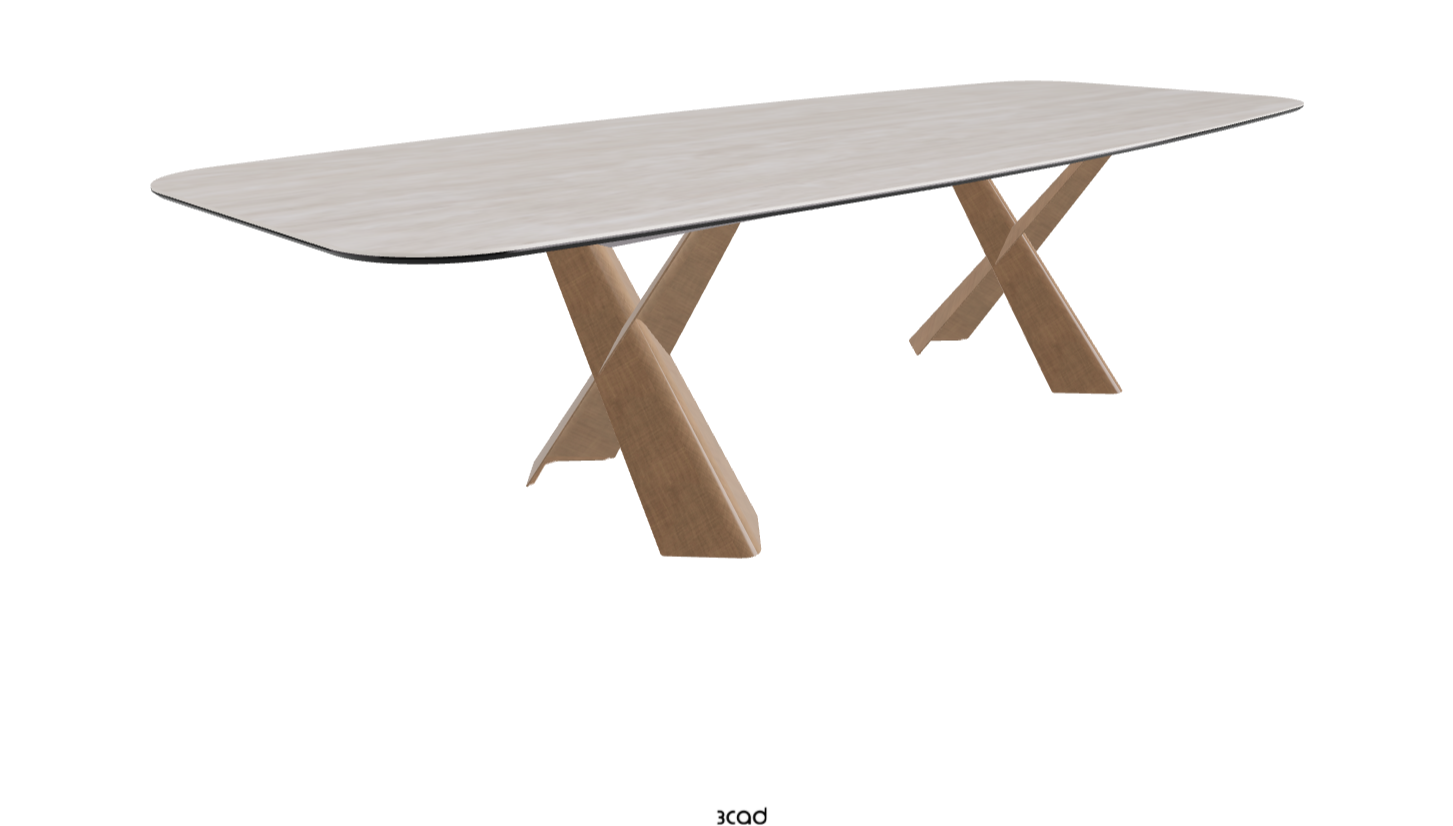 Cattelan Italia Mad Max Keramik Barrel Shaped Dining Table