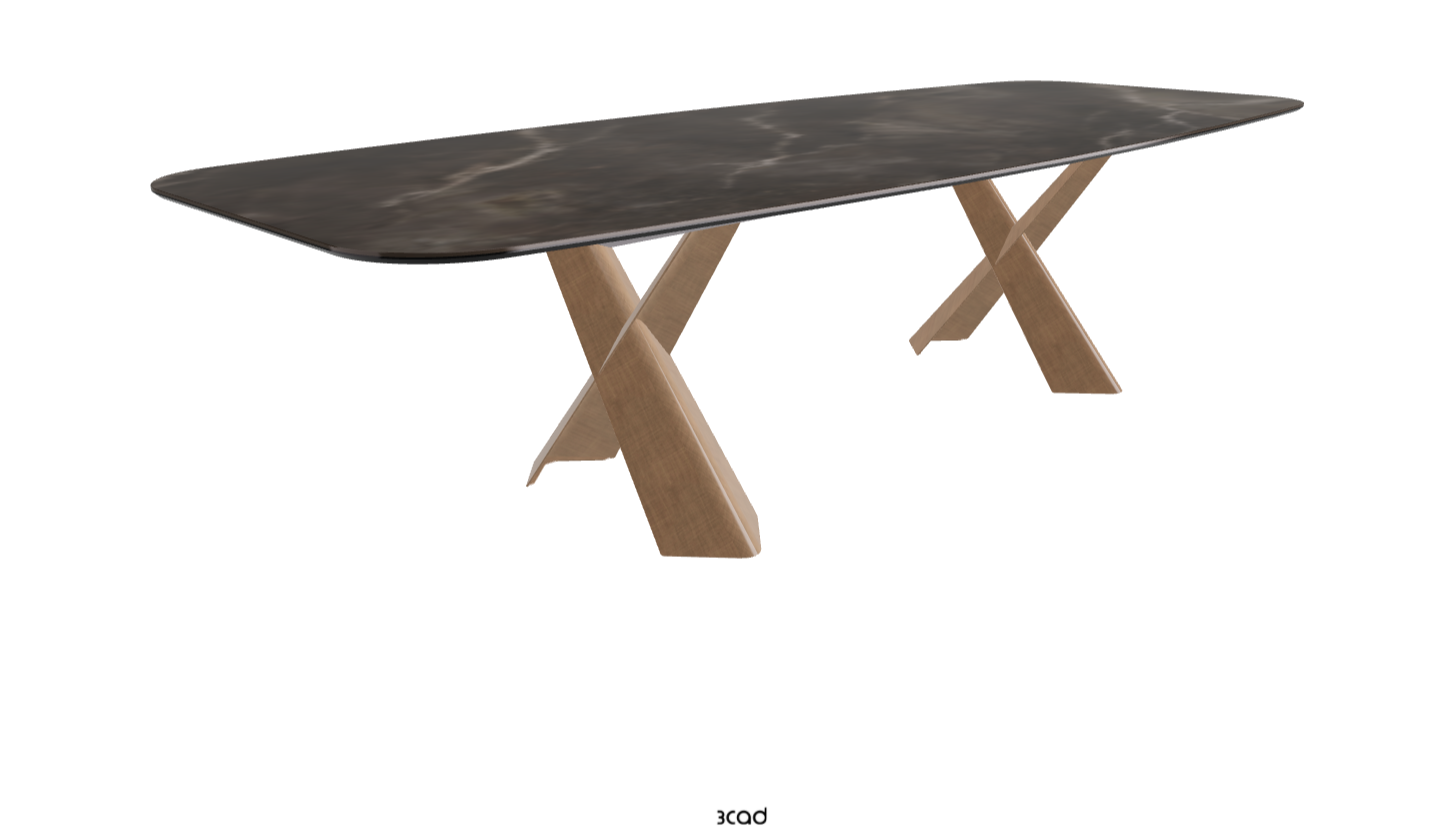 Cattelan Italia Mad Max Keramik Barrel Shaped Dining Table