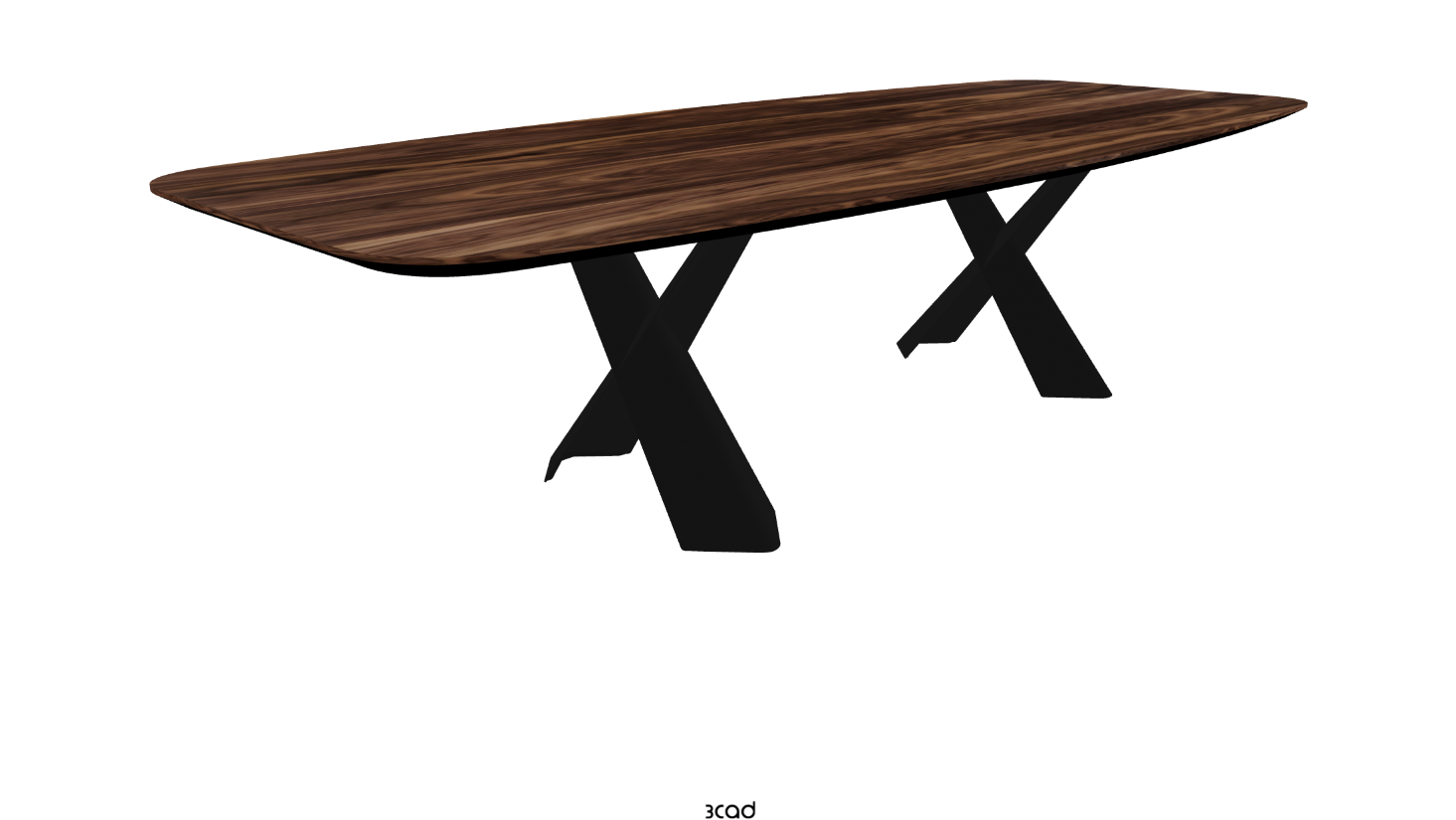 Cattelan Italia Mad Max Wood Barrel-Shaped Dining Table