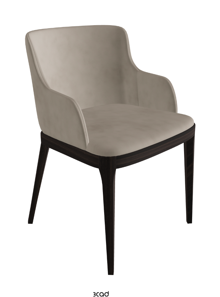 Magda Dining Armchair_Burned Oak Stained Ashwood_Micro Nubuk_Shadow