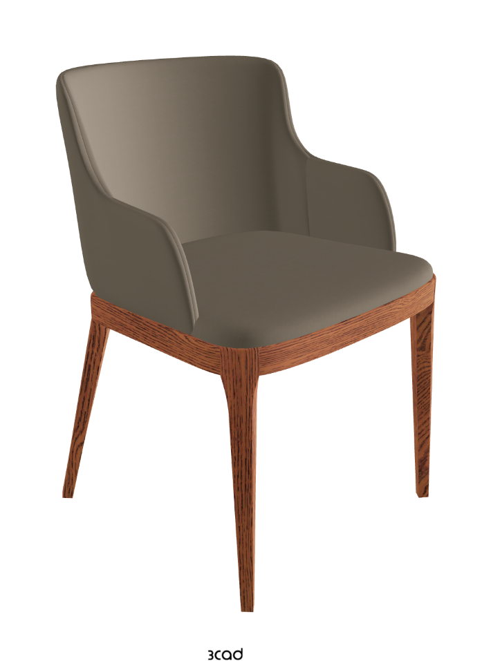 Magda Dining Armchair_Canaletto Walnut Stained Ashwood_Glove Soft Leather_Platoon