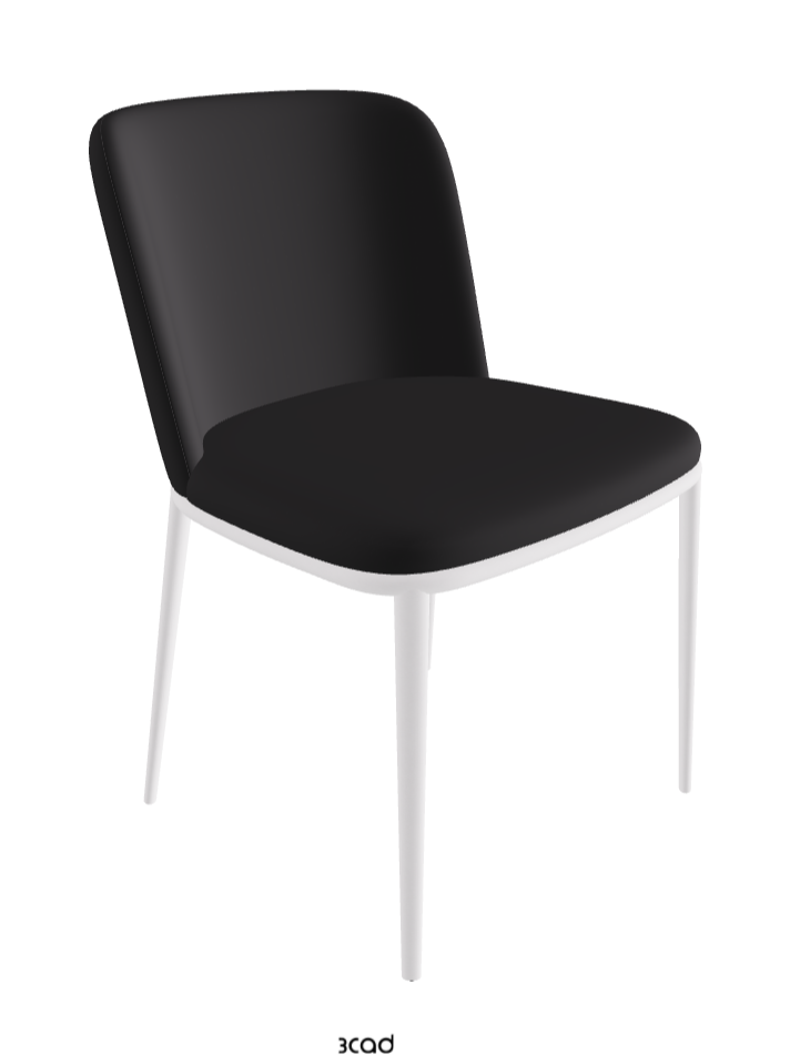 Magda ML Dining Chair_Pearl Embossed_Glove Soft Leather_Hornet