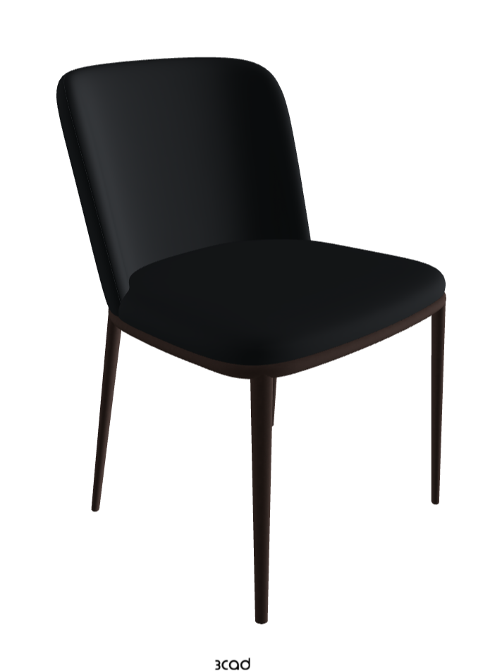Magda ML Dining Chair_Bronze Embossed_Soft Leather_Atlantico