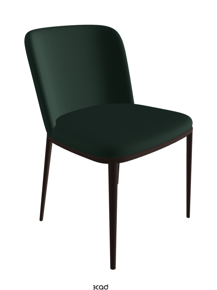 Magda ML Dining Chair_Bronze Embossed_Soft Leather_Sherwood