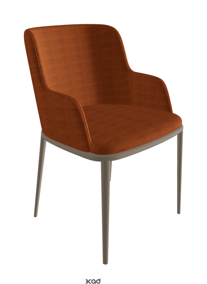 Cattelan Italia Magda ML Dining Armchair – Fabric
