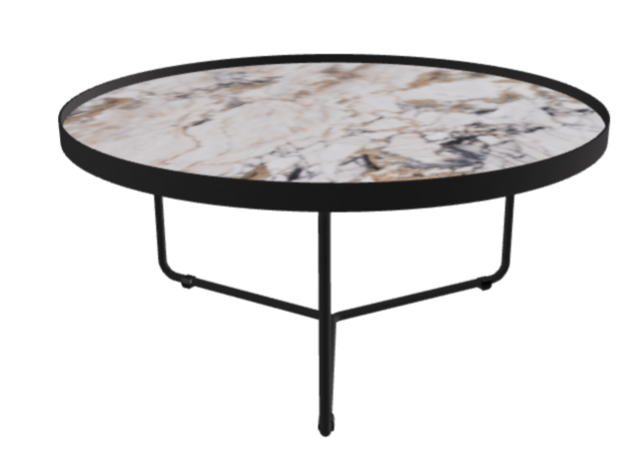 Cattelan Italia Billy Keramik Coffee Table Ø60x28h
