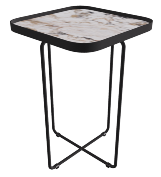 Cattelan Italia Benny Keramik Coffee Table ◻36x36x53h