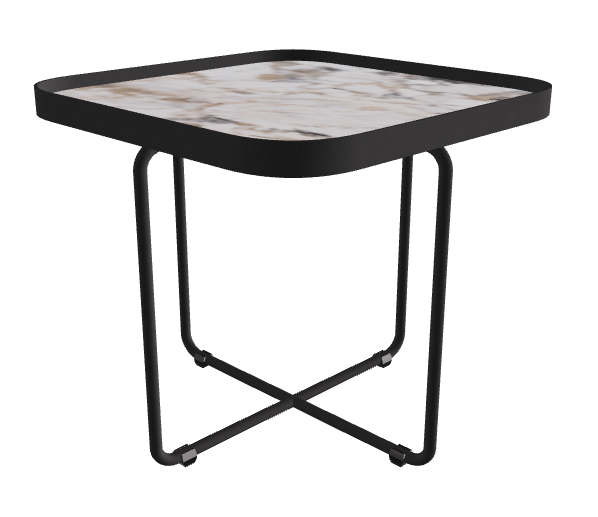 Cattelan Italia Benny Keramik Coffee Table ◻36x36x33h