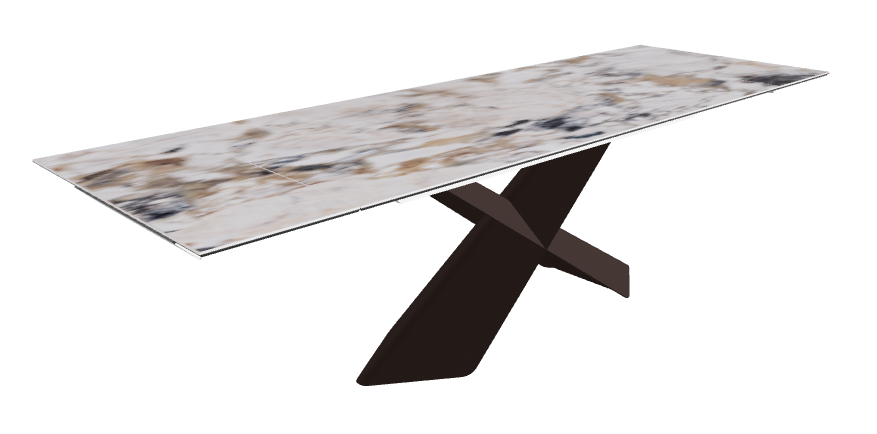 Cattelan Italia Tyron Keramik Drive Rectangular Extendible Dining Table – 182→258x90x74h