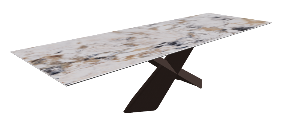 Cattelan Italia Tyron Keramik Drive Rectangular Extendible Dining Table – 200→294x106x74h