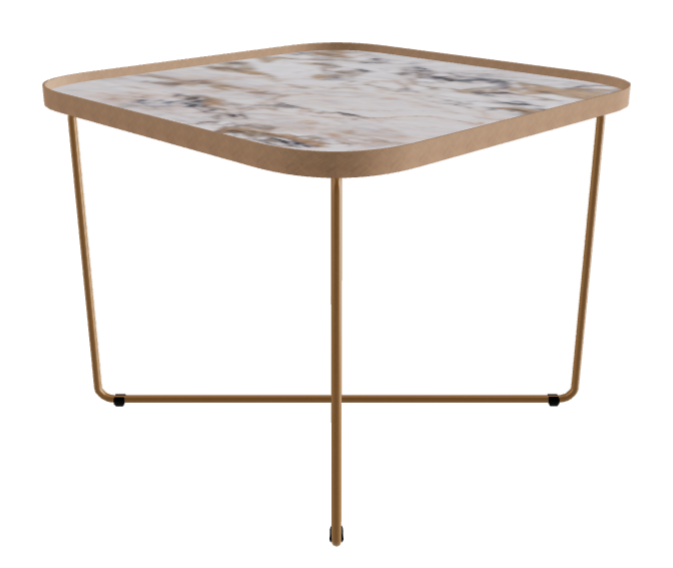 Cattelan Italia Benny Keramik Coffee Table ◻60x60x48h