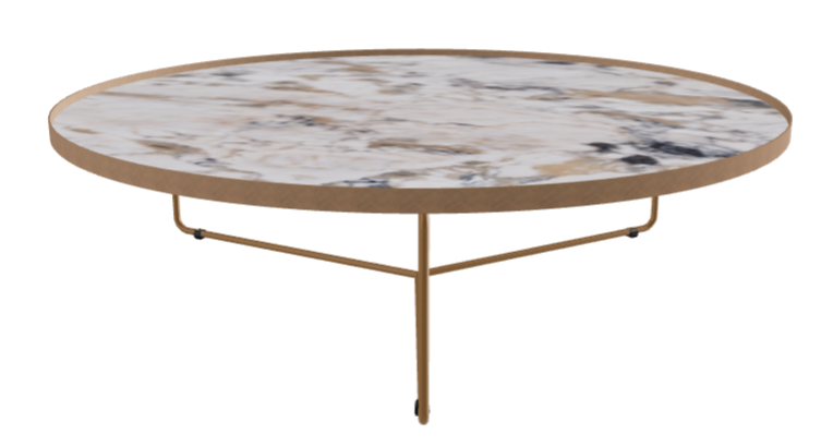 Cattelan Italia Billy Keramik Coffee Table Ø100x28h