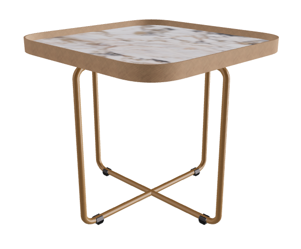 Cattelan Italia Benny Keramik Coffee Table ◻36x36x33h