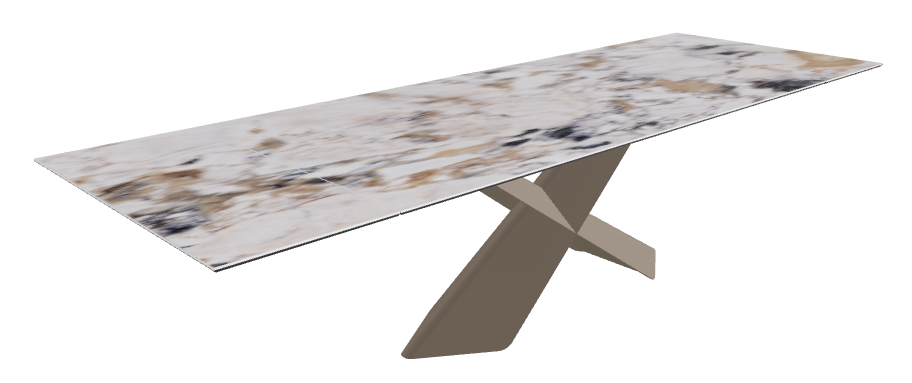 Cattelan Italia Tyron Keramik Drive Rectangular Extendible Dining Table – 200→294x106x74h