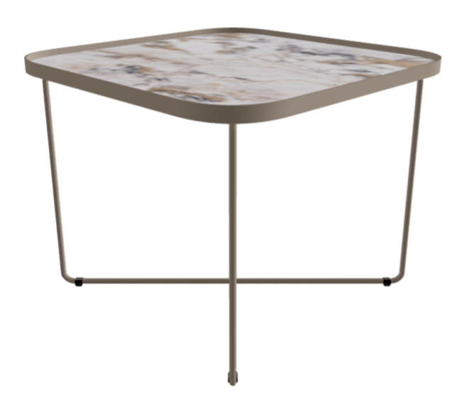 Cattelan Italia Benny Keramik Coffee Table ◻60x60x48h