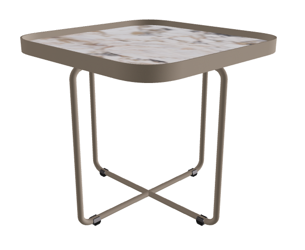 Cattelan Italia Benny Keramik Coffee Table ◻36x36x33h