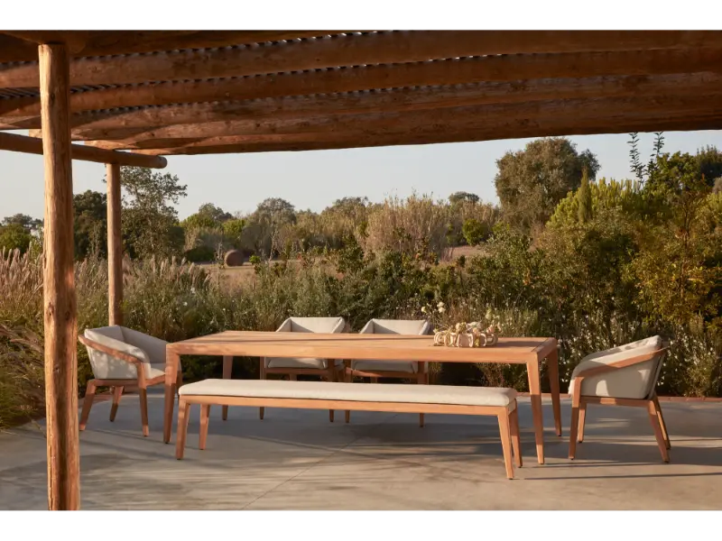 Manutti Sunrise Dining Table 350cm X 120cm