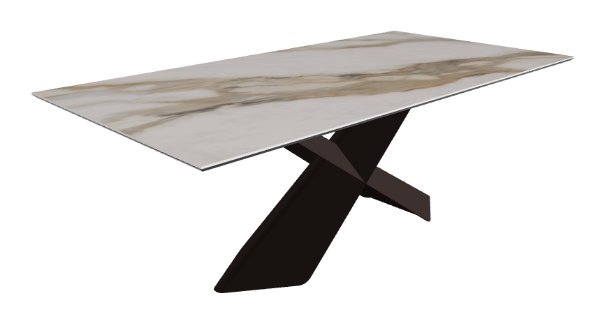 Matt Borghini Calacatta.. Bronze Embossed