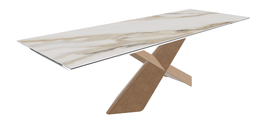 Matt Borghini Calacatta.. Brushed Bronze..