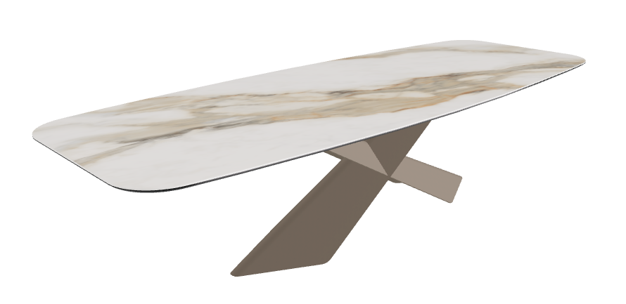 Matt Borghini Calacatta.. Titanium Embossed