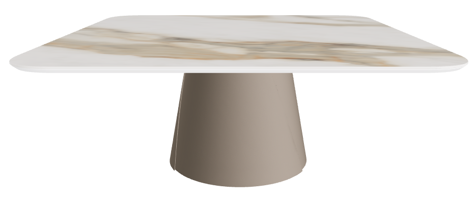 Cattelan Italia ALBERT Keramik S Coffee Table ◻118x118x48h