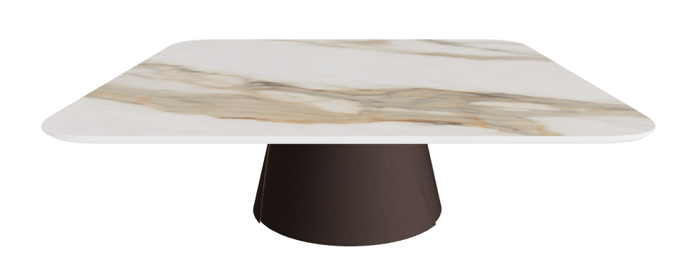 Cattelan Italia ALBERT Keramik S Coffee Table ◻118x118x38h