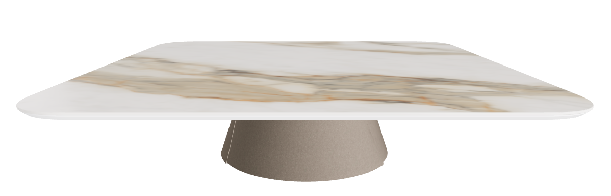 Cattelan Italia ALBERT Keramik S Coffee Table ◻118x118x28h